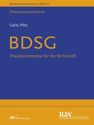 cover image of BDSG